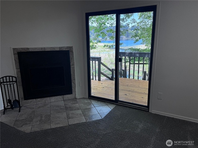10231 Kiwa Dr SE, Olympia, WA 98513 - doorway with baseboards and plenty of natural light