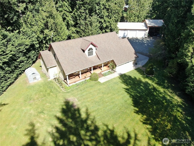 aerial view