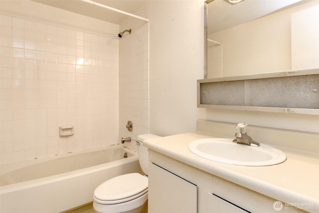 17514 151st Ave SE Unit 1-16, Renton, WA 98058 - full bathroom with tub / shower combination, toilet, and vanity