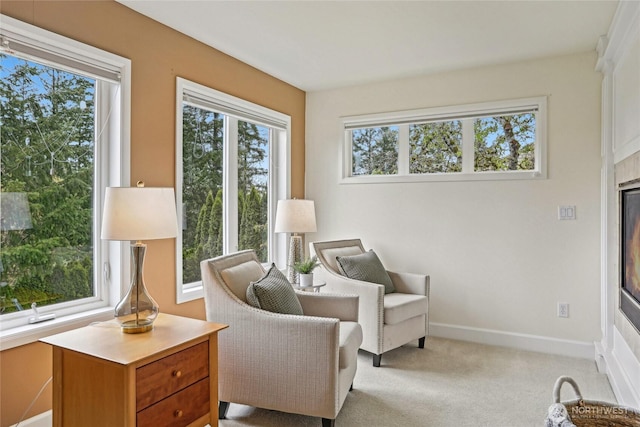 2070 277th Ave SE, Sammamish, WA 98075 - sitting room with baseboards and light colored carpet