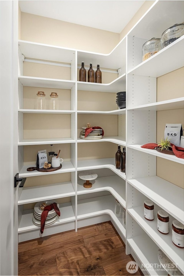 view of pantry