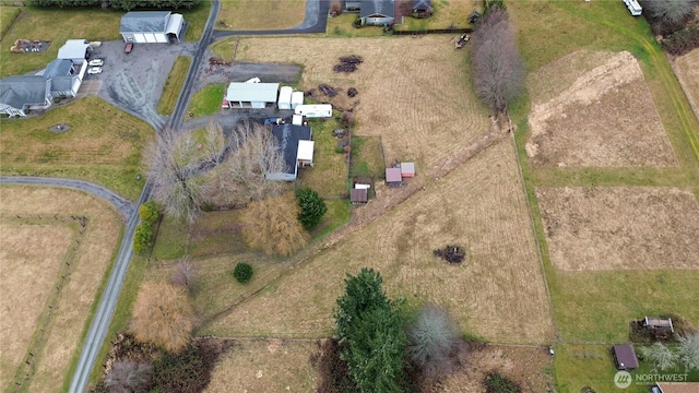 136 Mule Dr, Glenoma, WA 98336 - birds eye view of property featuring a rural view