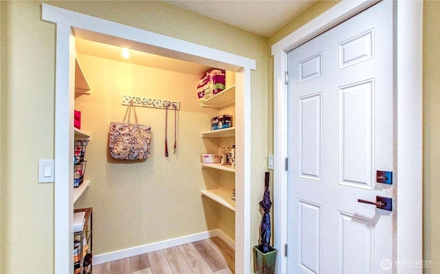 view of pantry
