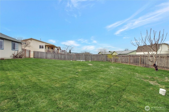 1529 Thompson Dr, Camano Island, WA 98282 - view of yard with a fenced backyard