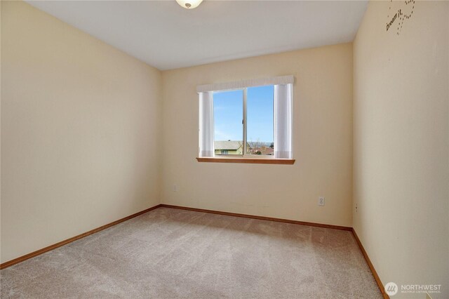 1529 Thompson Dr, Camano Island, WA 98282 - spare room with carpet and baseboards