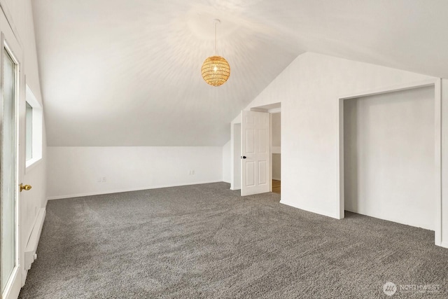 13574 S Green St, Anacortes, WA 98221 - bonus room featuring carpet flooring and vaulted ceiling