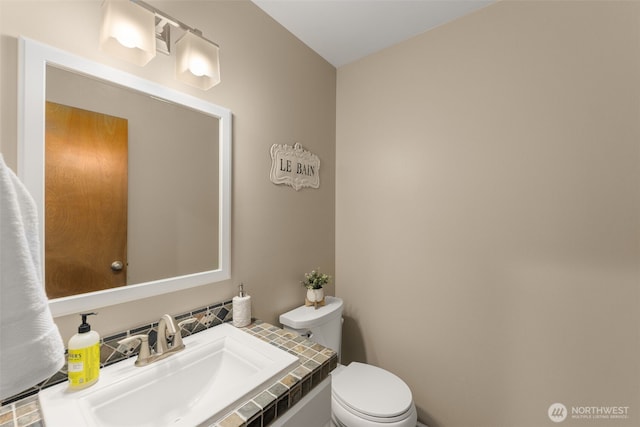 4381 239th Pl SE, Sammamish, WA 98029 - half bathroom featuring toilet and vanity