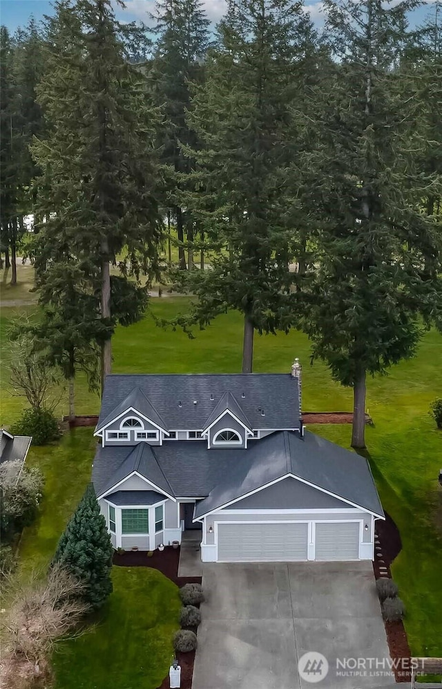 aerial view