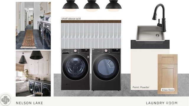 581 Wanawish Loop, Cle Elum, WA 98922 - laundry room featuring washer and clothes dryer