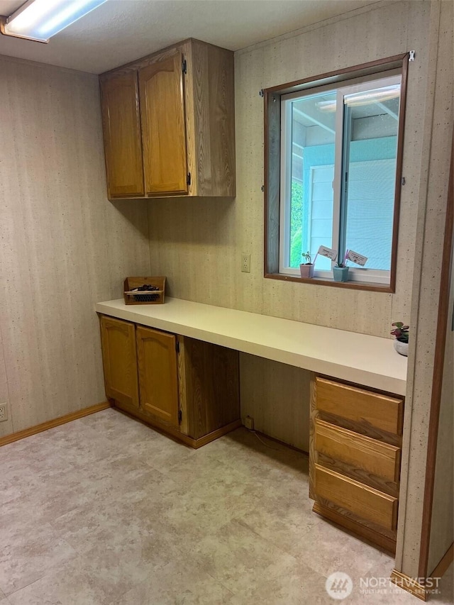 156 NE Zodiac Ln, Bremerton, WA 98311 - unfurnished office featuring light floors and built in study area