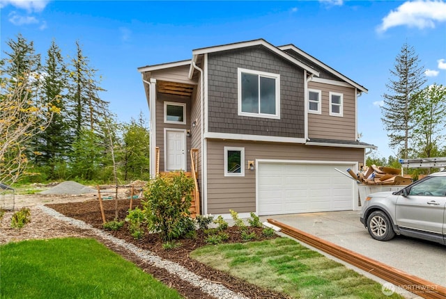 1512 Alder Ln, Gold Bar, WA 98251 - view of front facade with concrete driveway and a garage