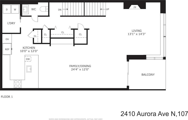 view of layout
