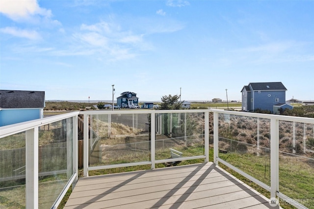 1412 Storm King Ave, Ocean Shores, WA 98569 - view of wooden terrace