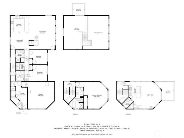 1412 Storm King Ave, Ocean Shores, WA 98569 - home floor plan