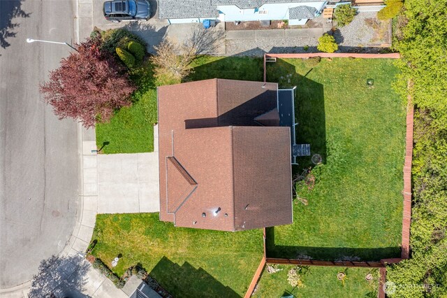 1442 SW Ponsteen Dr, Oak Harbor, WA 98277 - view from above of property