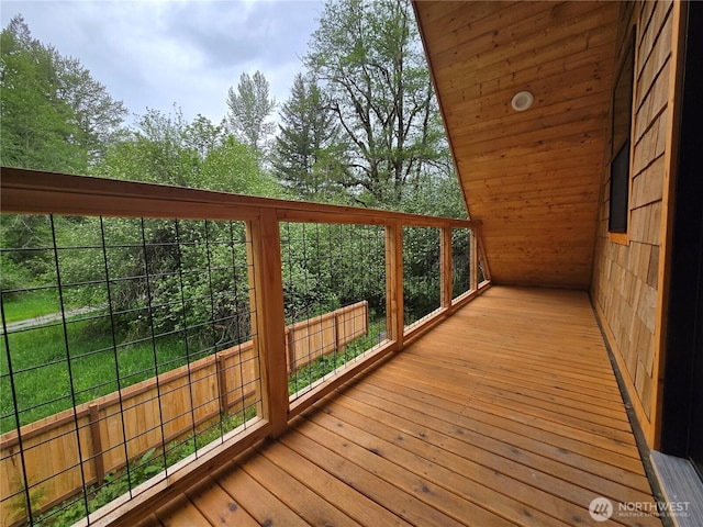 315 Skate Creek Rd N, Ashford, WA 98304 - view of wooden terrace