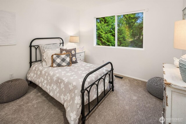 12423 NE 70th St, Kirkland, WA 98033 - bedroom featuring carpet and baseboards
