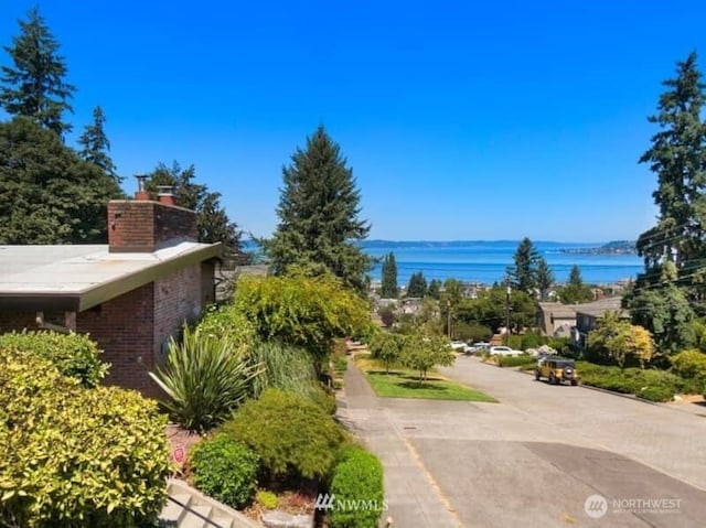 property view of water