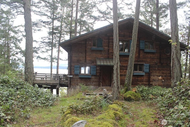 23 Brown Is, Brown Island, WA 98250 - view of home's exterior featuring a water view