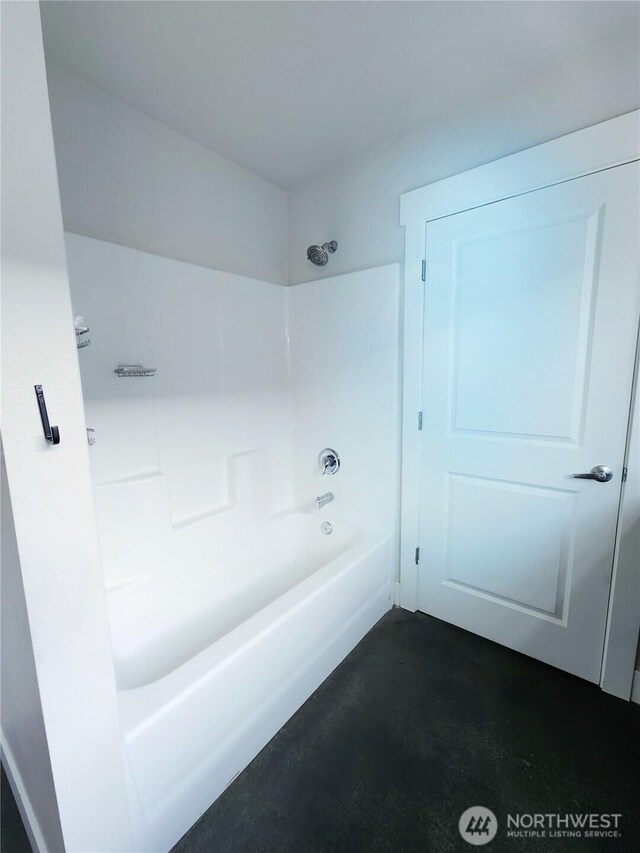 full bathroom with shower / washtub combination