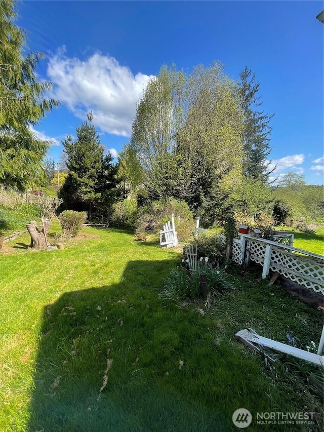 view of yard