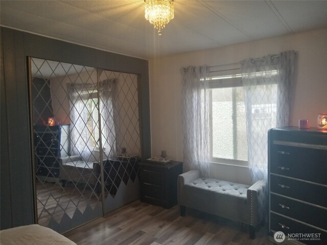 302 Pioneer Rd, Aberdeen, WA 98520 - bedroom with wood finished floors