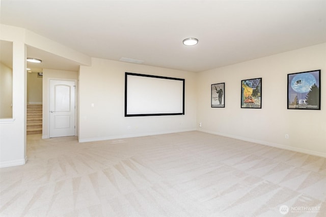 15832 SE 45th St, Bellevue, WA 98006 - home theater with light carpet and baseboards