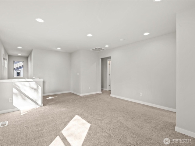 11521 SE 236th St, Kent, WA 98031 - empty room with carpet flooring, recessed lighting, and baseboards