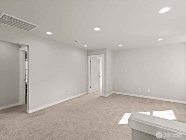 11521 SE 236th St, Kent, WA 98031 - carpeted spare room with recessed lighting and baseboards
