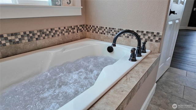 room details featuring a bath