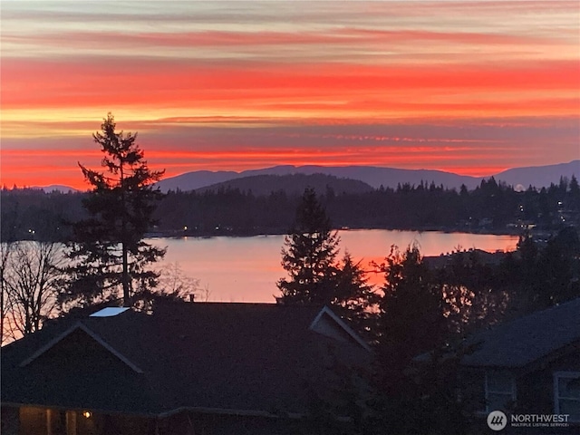2932 Huntington St, Bellingham, WA 98226 - view of water feature with a mountain view