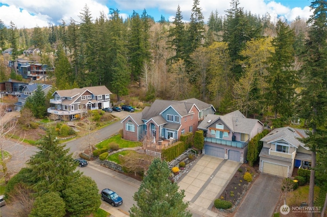 2932 Huntington St, Bellingham, WA 98226 - birds eye view of property with a view of trees and a residential view