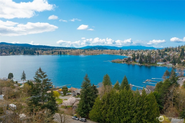2932 Huntington St, Bellingham, WA 98226 - view of water feature with a mountain view