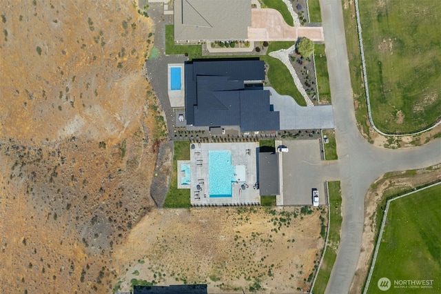 drone / aerial view