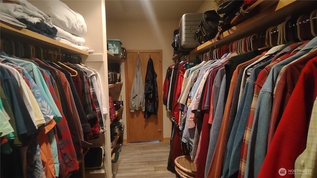 230 Choice Loop, Sequim, WA 98382 - walk in closet featuring wood finished floors