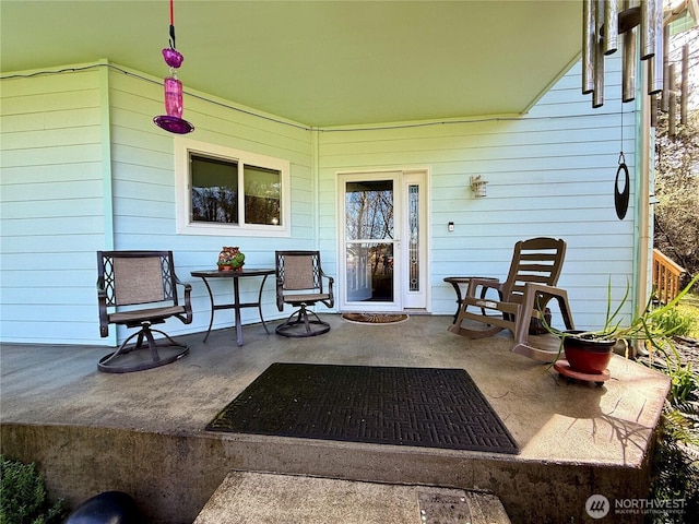 view of patio