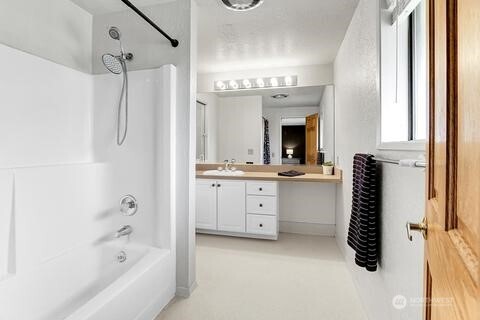 2210 Martin Rd, Mount Vernon, WA 98273 - full bathroom with vanity and  shower combination