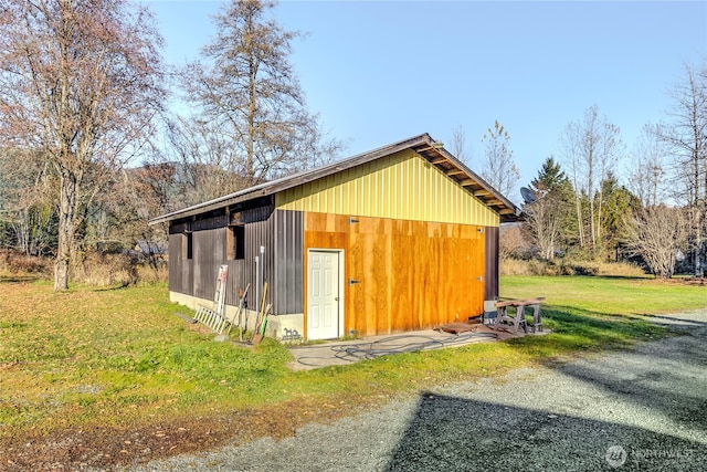 192 Meade Hill Rd, Glenoma, WA 98336 - view of outdoor structure with an outbuilding