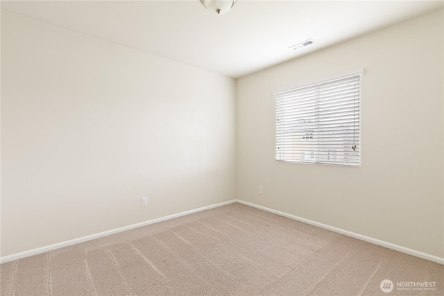 6733 Birdseye Ave NE, Lacey, WA 98516 - unfurnished room featuring carpet flooring, baseboards, and visible vents