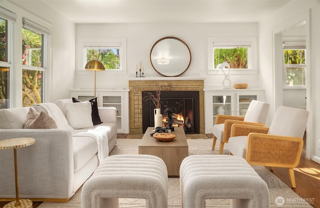 sunroom / solarium featuring plenty of natural light