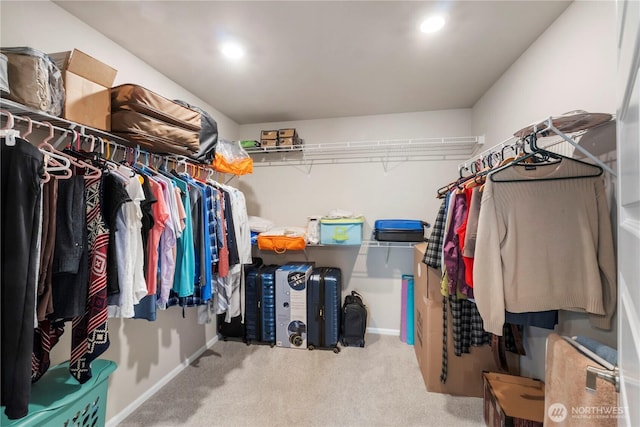 26334 203rd Pl SE, Covington, WA 98042 - walk in closet featuring carpet floors
