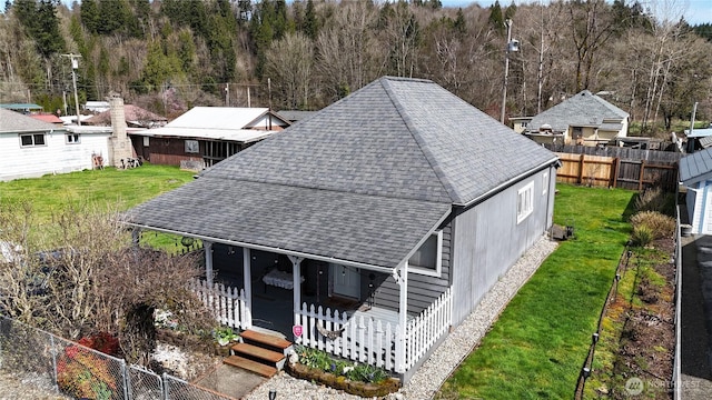 21 Cummings Ave, Elma, WA 98541 - aerial view
