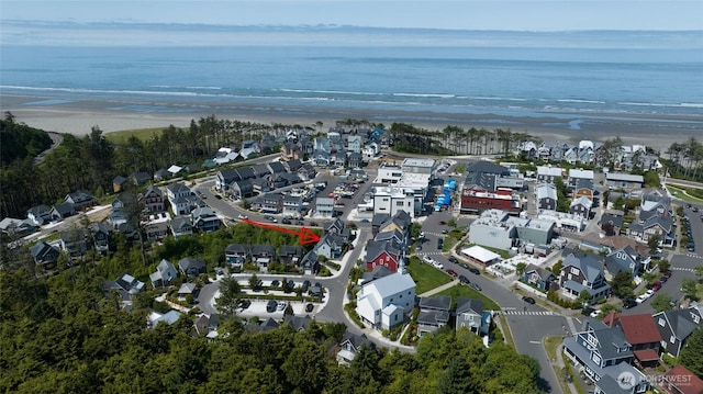 32 Madison Ln, Pacific Beach, WA 98571 - aerial view of property and surrounding area featuring nearby suburban area and a nearby body of water