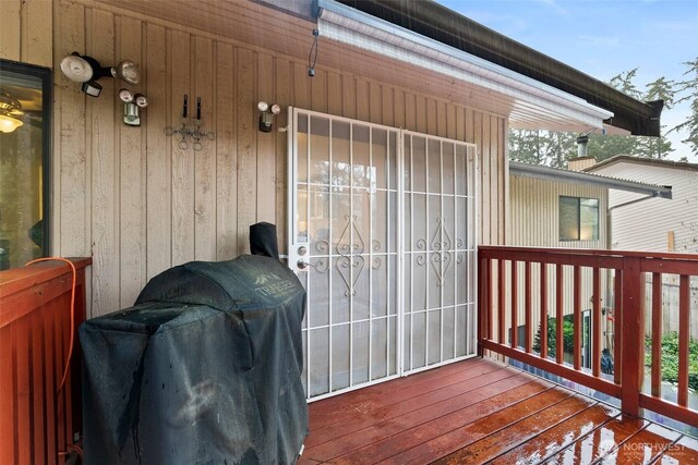 12427 129th Ave E, Puyallup, WA 98374 - wooden terrace featuring area for grilling
