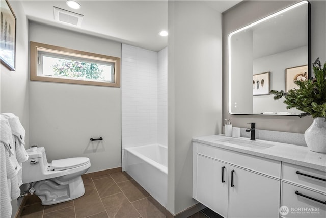 2324 NE 128th St, Seattle, WA 98125 - bathroom featuring vanity and recessed lighting