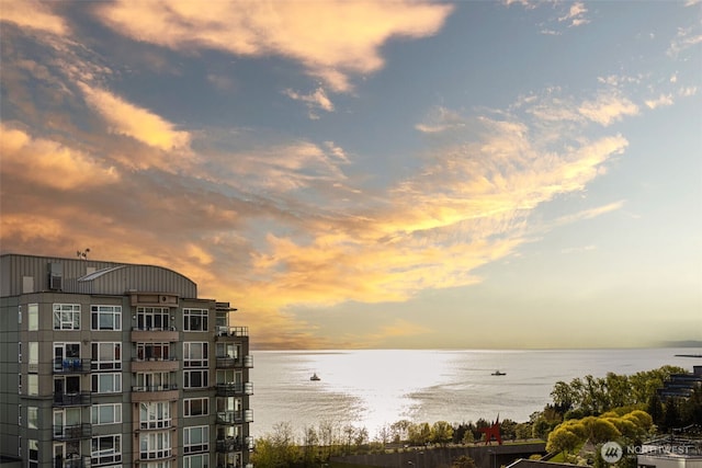 property view of water