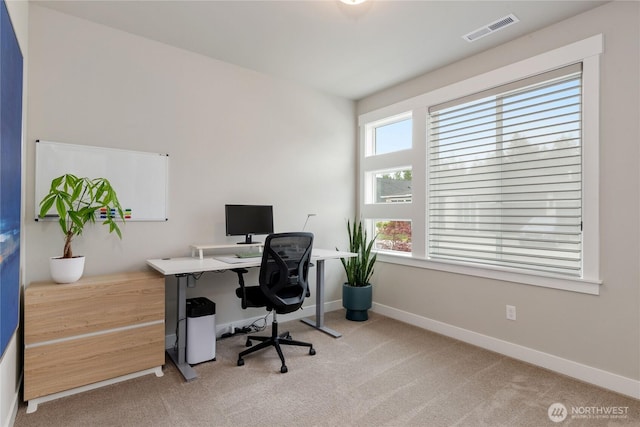 6346 Marymere Rd SW, Port Orchard, WA 98367 - carpeted home office featuring baseboards