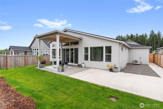6346 Marymere Rd SW, Port Orchard, WA 98367 - rear view of house featuring a fenced backyard and a patio area
