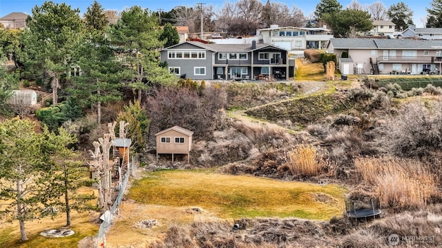 6 Pelican Pl SE, Moses Lake, WA 98837 - bird's eye view featuring a residential view