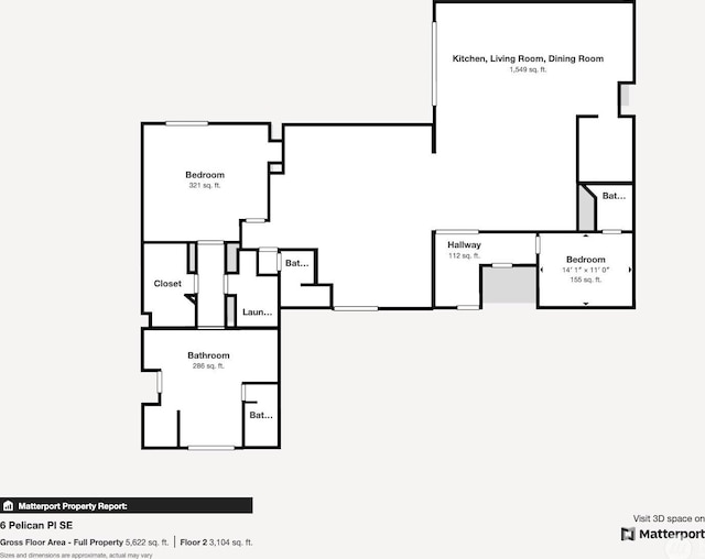 6 Pelican Pl SE, Moses Lake, WA 98837 - view of layout